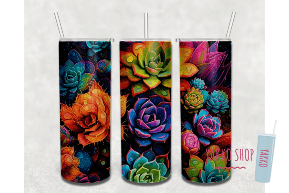 20oz 3D Succulent Tumbler Sublimation: A Practical Guide to Digital Files