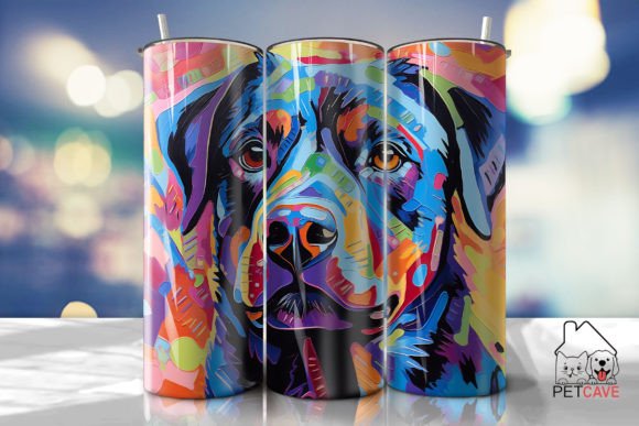 3D Rottweiler Pop Tumbler Wrap: Digital Design Guide