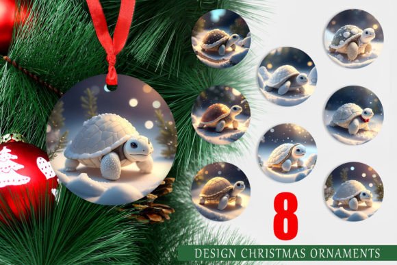 Bringing the 3D Turtle to Life: A Complete Guide to Printable Christmas Ornament PNGs