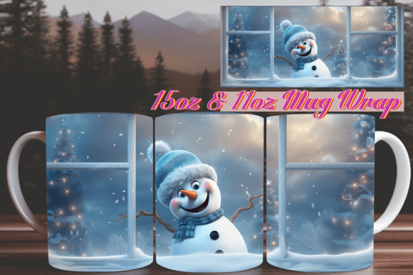 Christmas Harmony 3D Mug Wrap 11oz: A Technical Guide to High-Resolution Sublimation Design