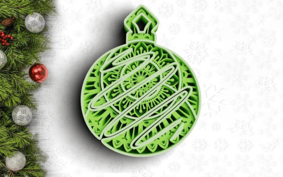 Elevating Holiday Craftsmanship: The Strategic Value of 3D Christmas SVG 4 Layer Ornament Designs