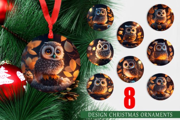 Elevating Holiday Merchandise: The Strategic Value of the Christmas Ornament 3D Bird Owl Collection