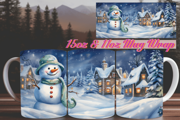 Elevating Seasonal Merchandise: The Strategic Value of the Winter Magic 3D Mug Wrap 15oz