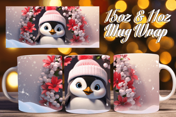 Hole in Wall 3D Gingerbread Mug: Elevating Holiday Sublimation Projects