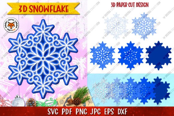 Mastering the 3D Snowflake Christmas Paper Cut: A Complete Guide to Layered Ornament Design