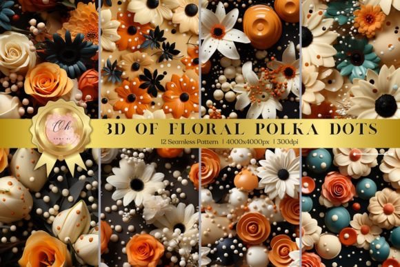 Maximizing Quality with the 3D Polka Dots Seamless Pattern Set