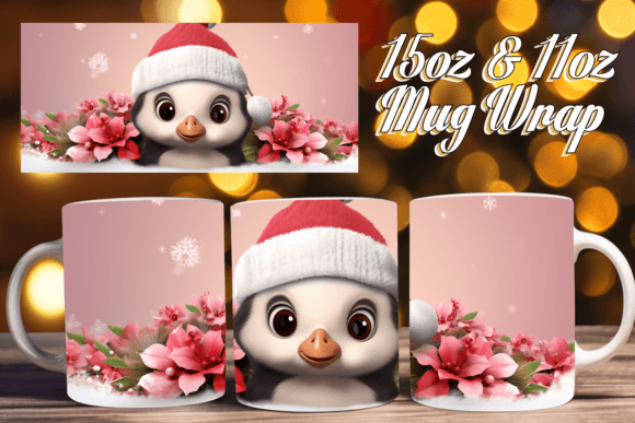 Winter Sparkle 3D Mug Wrap 11oz: Evaluating Design Fit and Technical Requirements